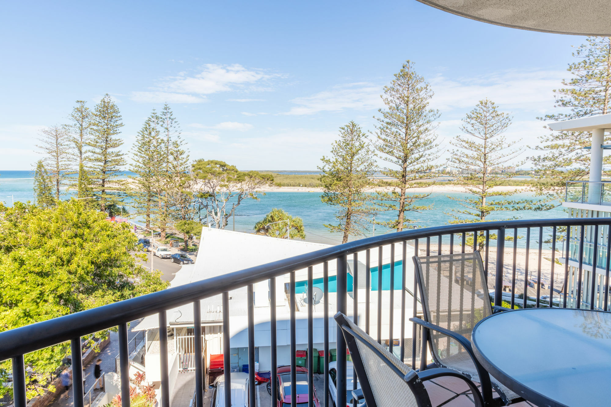 Belaire Place Motel Apartments Caloundra Bagian luar foto